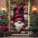 Gnomo del Natale Copriporta Trapuntato