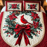 Set di Biancheria da Letto Trapuntata 3 Pezzi Viaggio del Natale