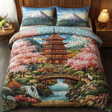Set di Biancheria da Letto Trapuntata 3 Pezzi Armonia di Zen