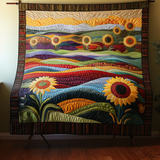 Sogni di Girasoli di Campagna Coperta Trapuntata