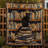 Lettura Perfetta da Gatto Coperta Trapuntata