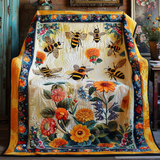 Arte delle Api del Giardino Coperta Trapuntata