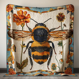 Bombi e Fiori Coperta Trapuntata