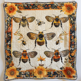 Ape del Paradiso dell'Impollinatore Coperta Trapuntata