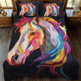 Set di Biancheria da Letto Trapuntata 3 Pezzi Cavallo Lover's Sogno
