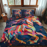 Set di Biancheria da Letto Trapuntata 3 Pezzi Maestoso Equine