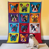 Fanatico dei Frenchie Coperta Trapuntata