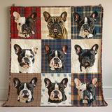 Bulldog Francese a Fantasia Coperta Trapuntata