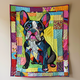 Bulldog Francese Fantasioso Coperta Trapuntata