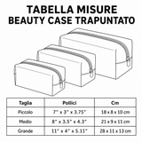 Fioritura di Viaggio Beauty Case Trapuntato